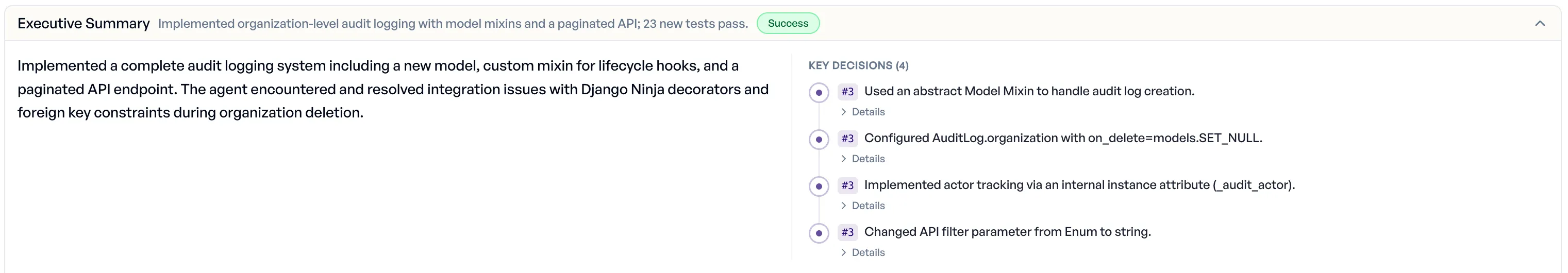 Audit-logger task: Opus